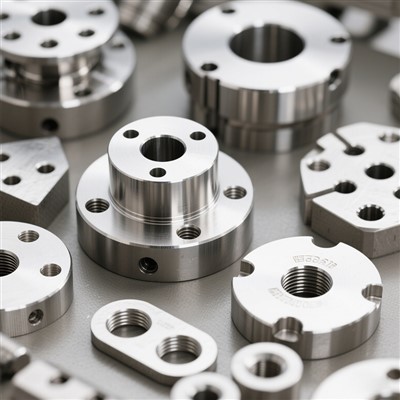 Partijiet tal-istainless steel bil-makna